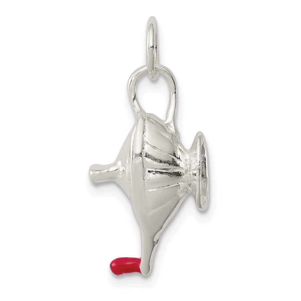 Million Charms 925 Sterling Silver Lamp of Knowledge Charm